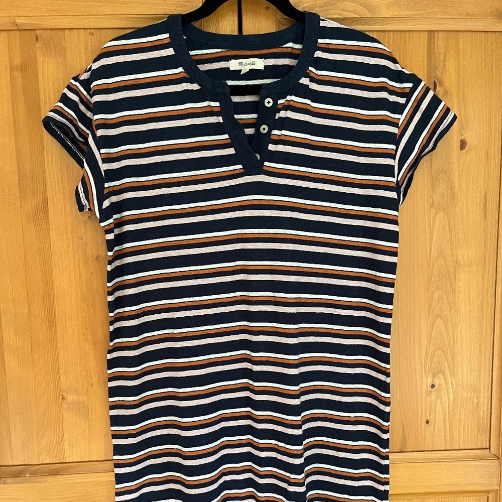 Madewell Hemp/Cotton Blend Dress